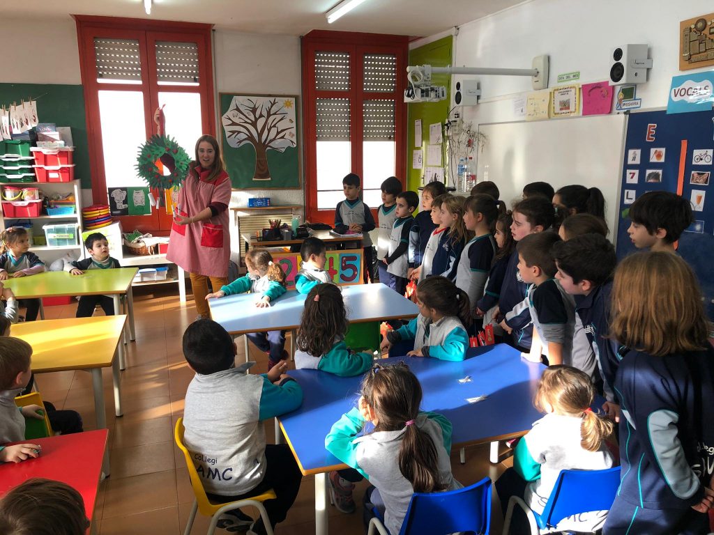 En el colegio SAMC Cornellà se prepararon para iniciar el Adviento
