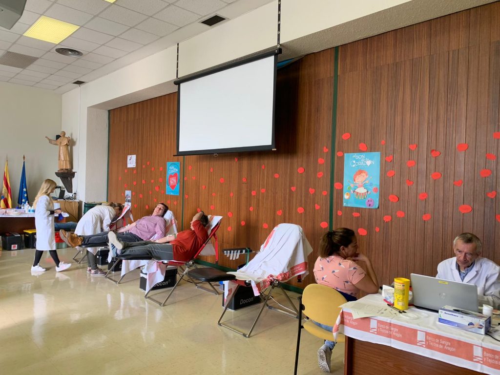 «Tu sangre corre por mis venas»; donación de sangre en Zaragoza