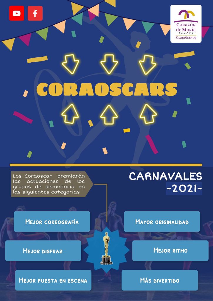 ‘Los Coraóscars’, ilusión y diversión en nuestro Colegio Corazón de María de Zamora