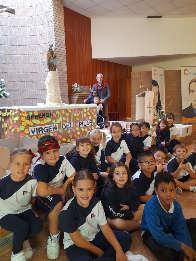 Celebración del Pilar en nuestro colegio de Zaragoza