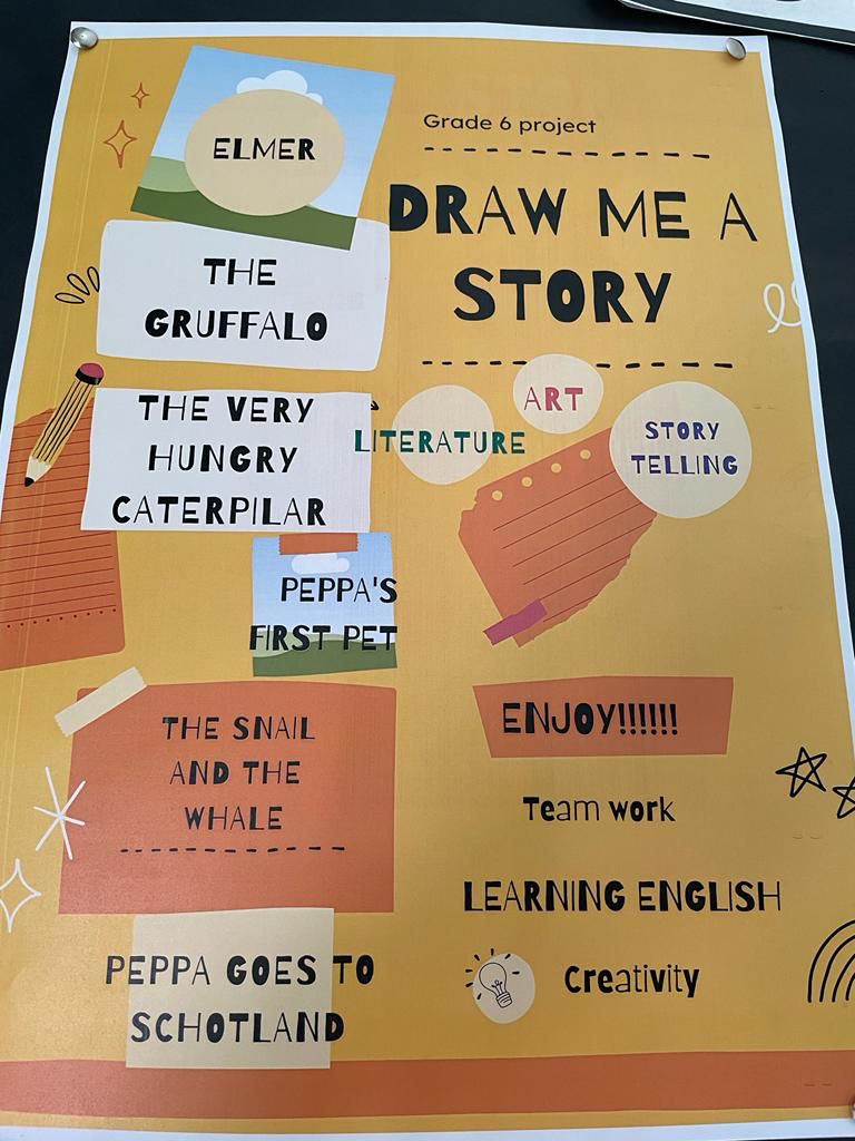 Proyecto «Draw me a story» en nuestro colegio de Benimaclet
