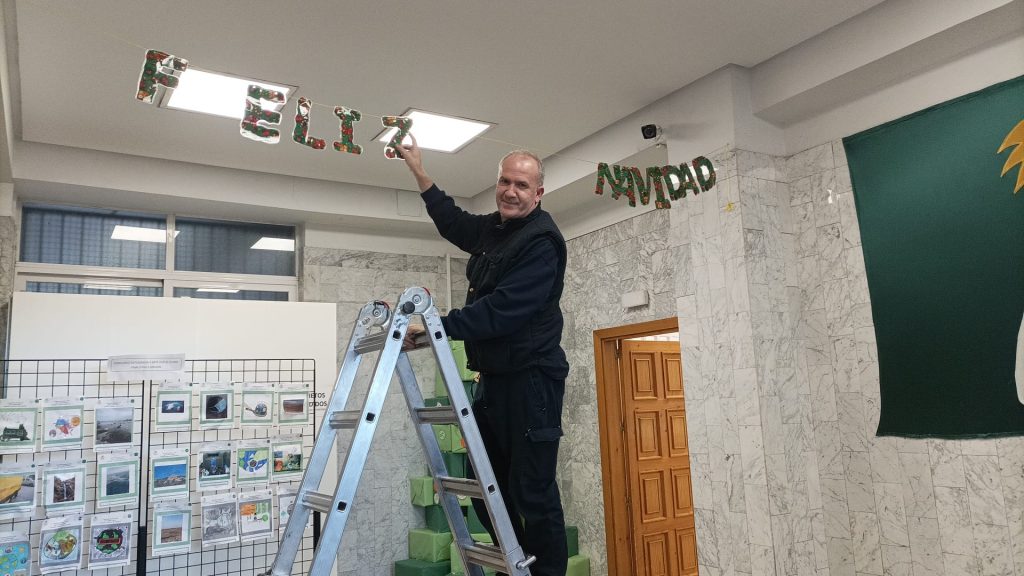 En nuestro colegio de Madrid se nota la Navidad