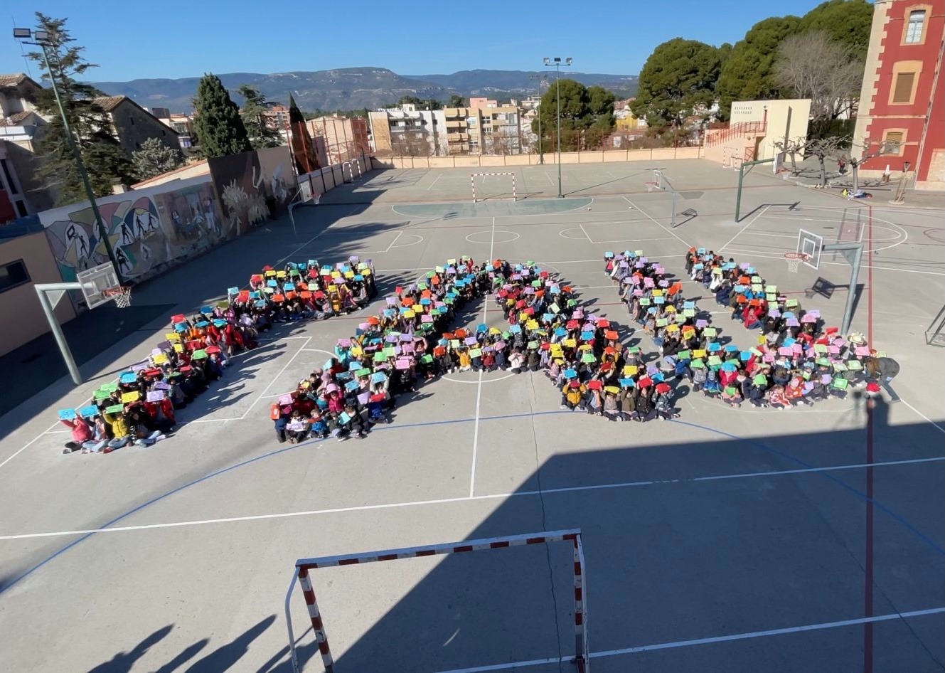 Día de la Paz en nuestro colegio de Valls