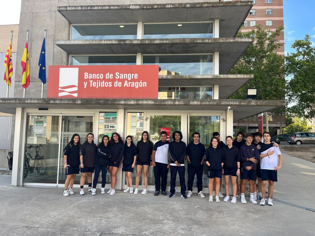 Donantes en nuestro Colegio de Zaragoza