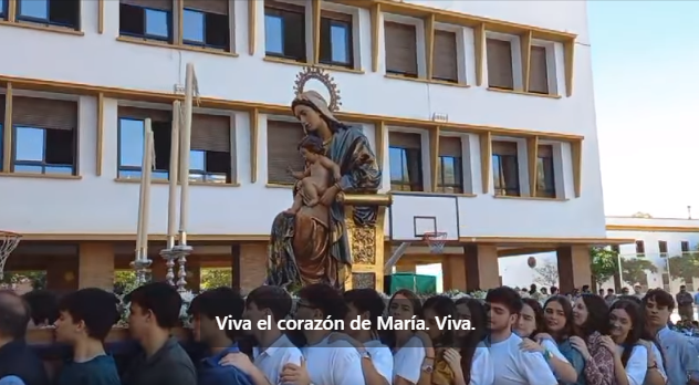 Celebración del Corazón de María en Sevilla