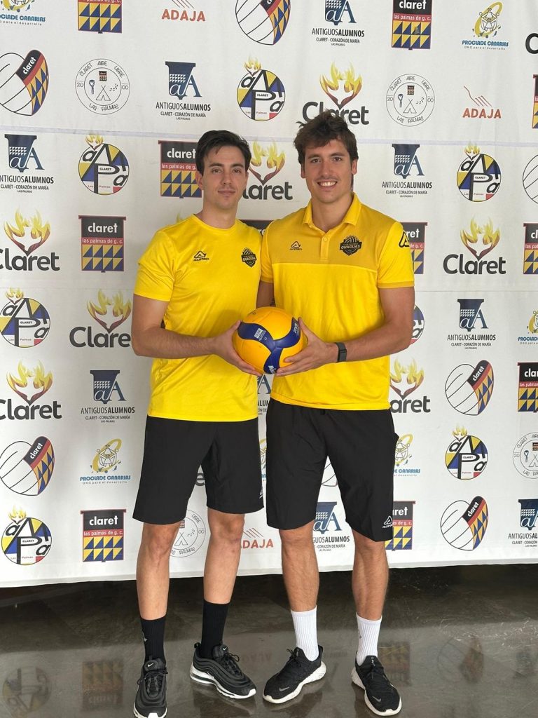 Estrellas de voley en Las Palmas